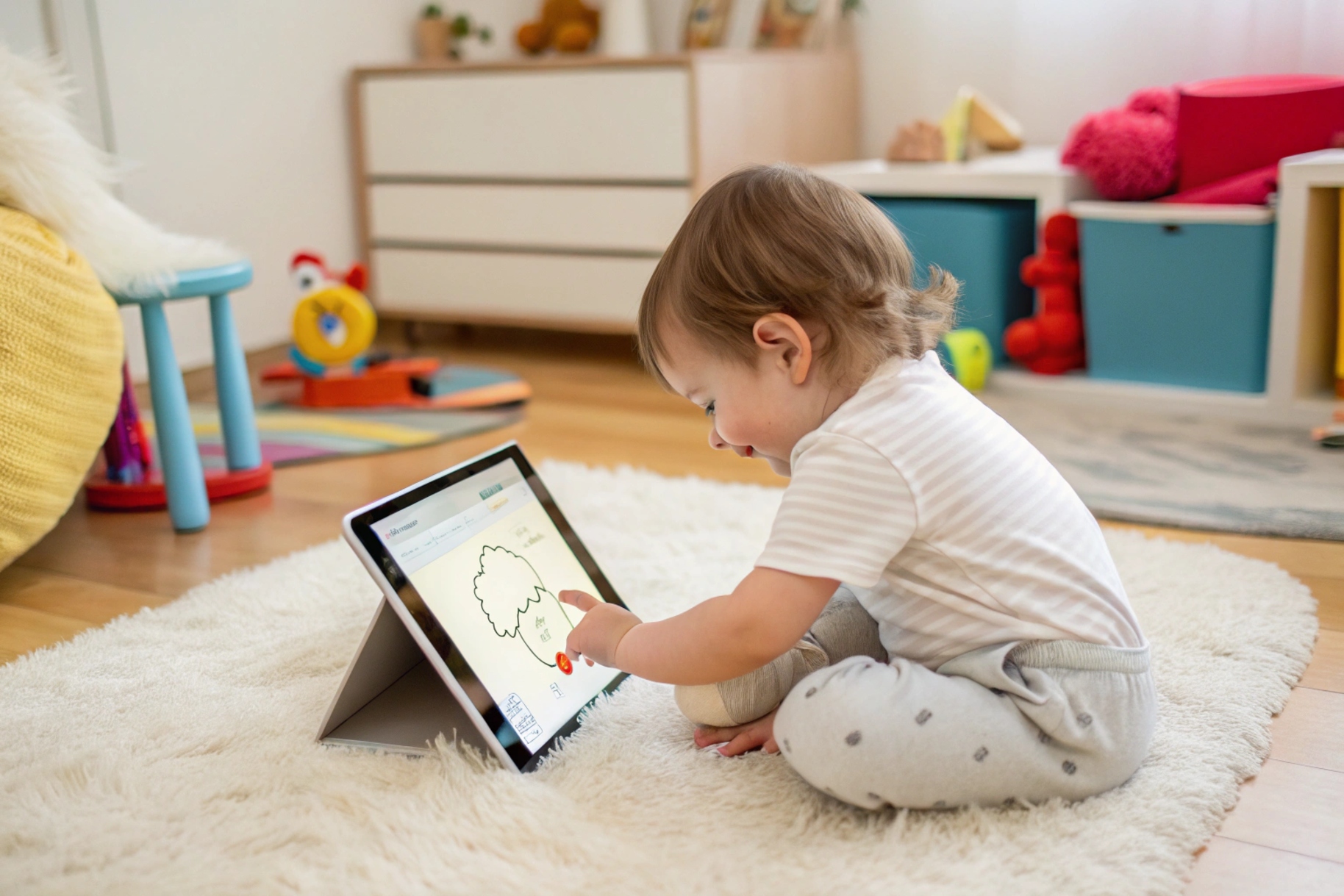 Safe learning environment for children